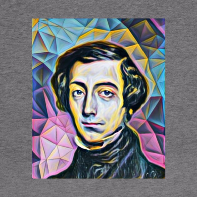 Alexis de Tocqueville Portrait | Alexis de Tocqueville Artwork 10 by JustLit